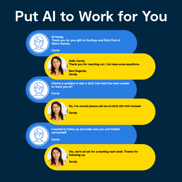 Put AI to Work for You